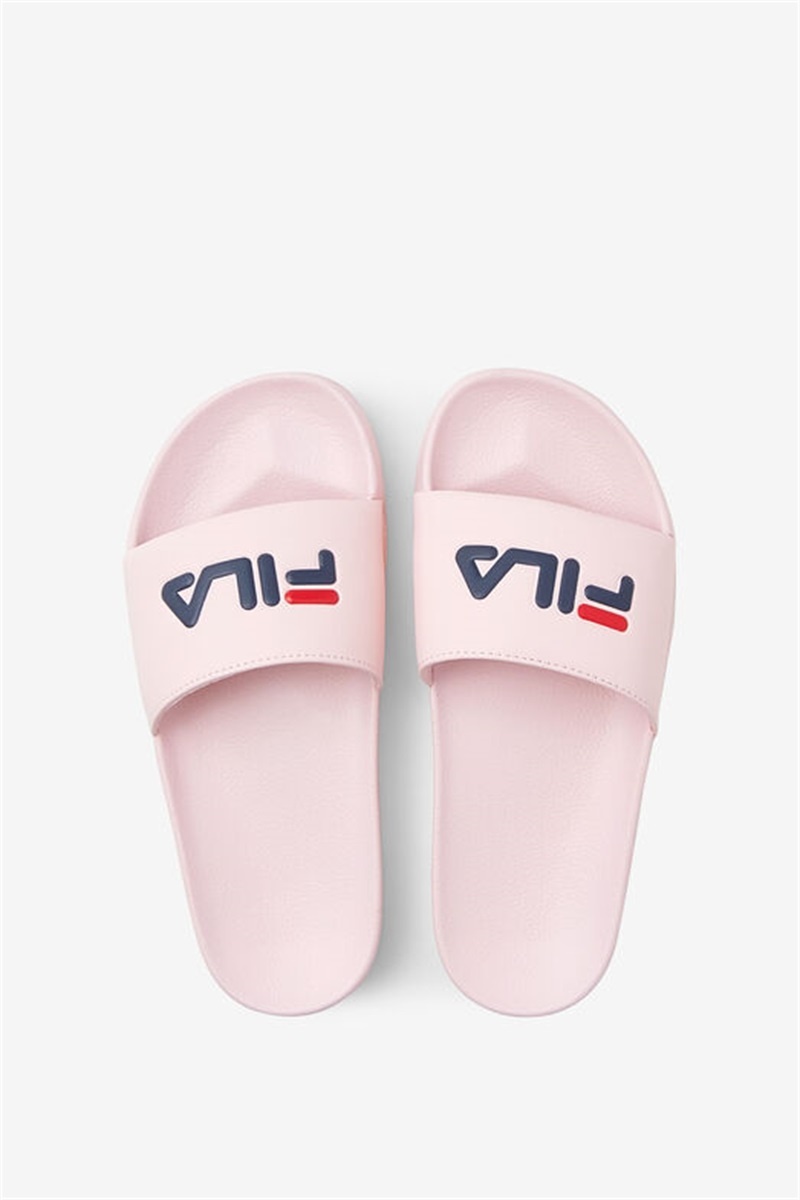 Pink / Navy / Red Women's Fila Drifter Slides | Saudi Arabia-719062