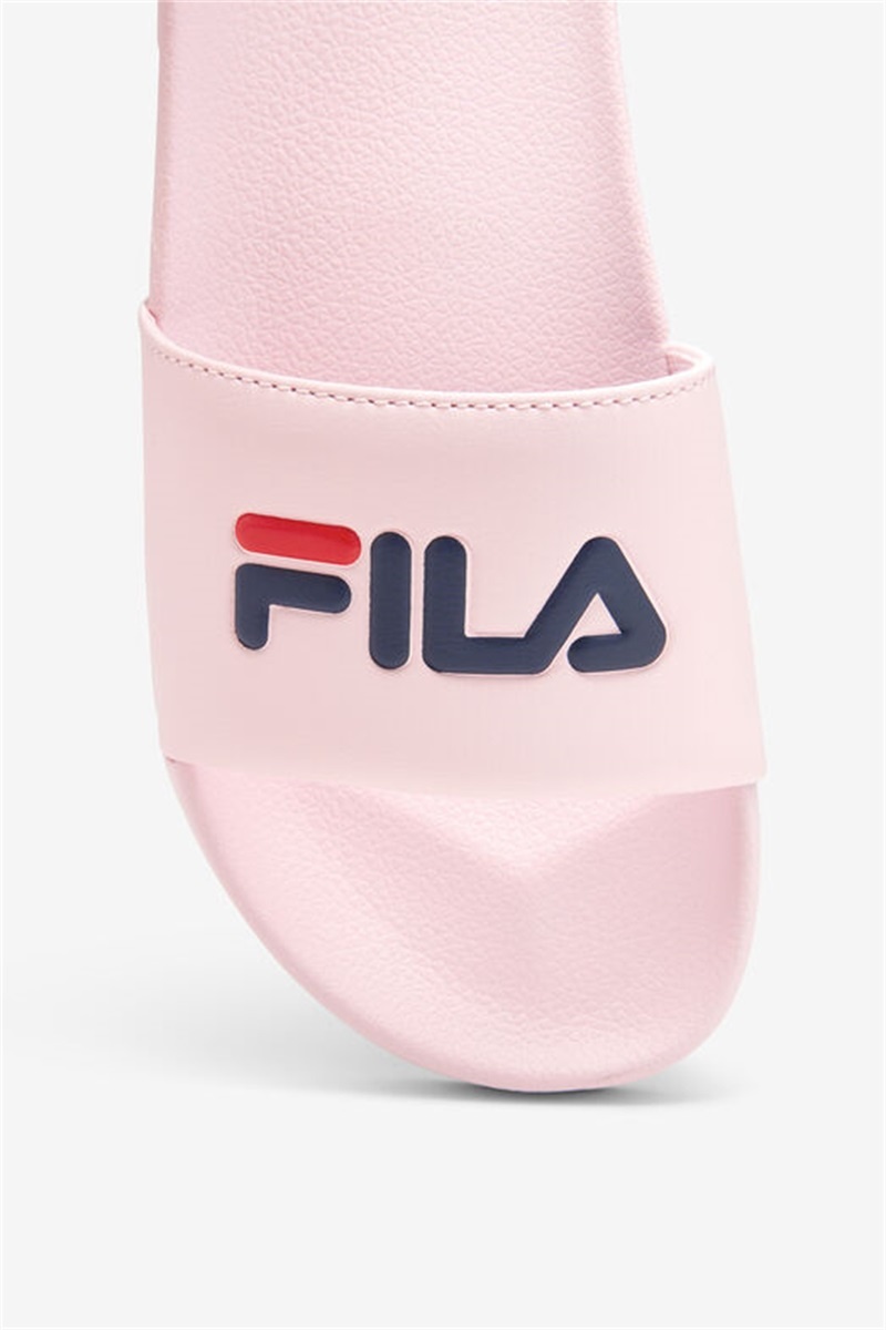 Pink / Navy / Red Women's Fila Drifter Slides | Saudi Arabia-719062