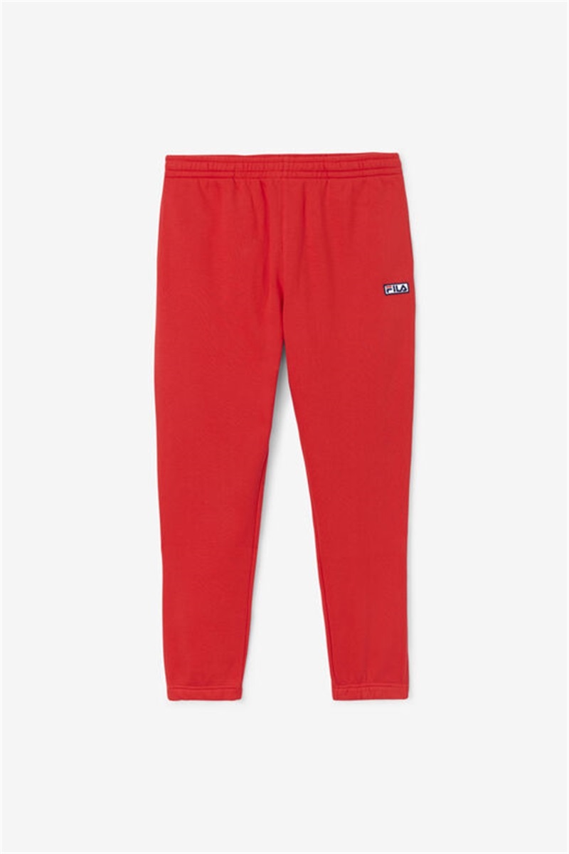 Red Men\'s Fila Garin Joggers | Saudi Arabia-560271