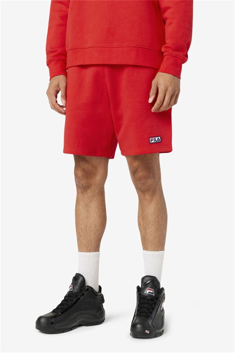 Red Men's Fila Kylan Shorts | Saudi Arabia-526793