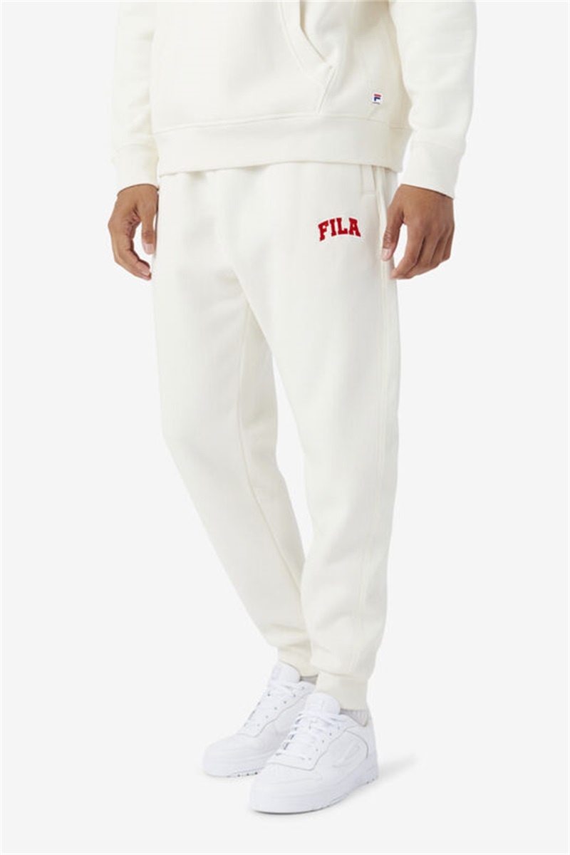 Red Men's Fila Trent Joggers | Saudi Arabia-153049