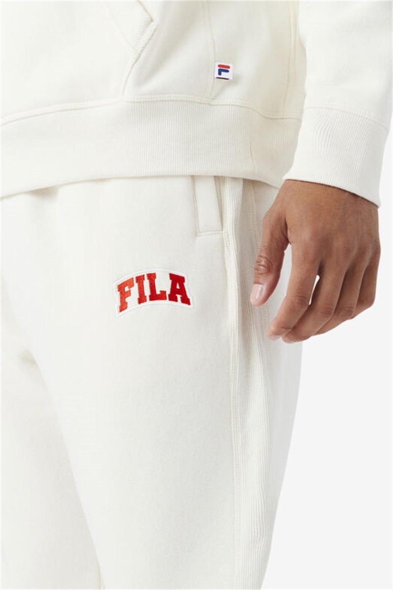 Red Men's Fila Trent Joggers | Saudi Arabia-153049