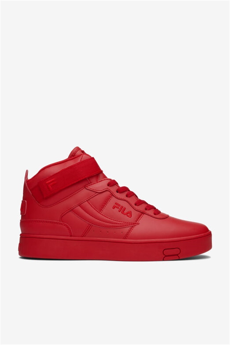 Red Men\'s Fila V-10 Lux Sneakers | Saudi Arabia-567918