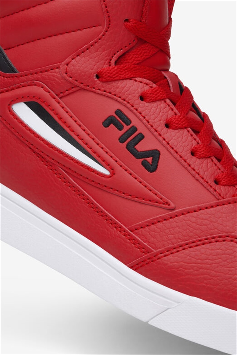 Red / Black / White Men's Fila Everge Sneakers | Saudi Arabia-201739