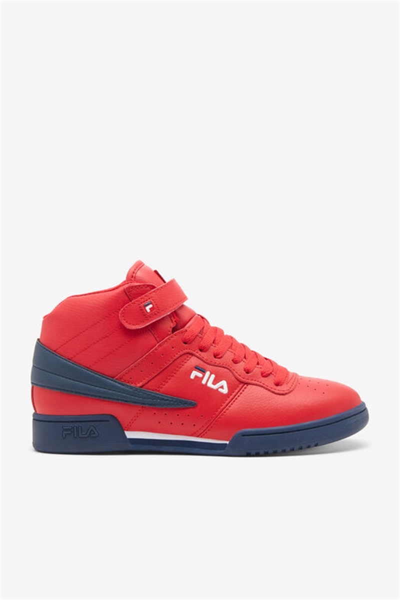 Red / Navy / White Men\'s Fila F-13 Shoes | Saudi Arabia-289367