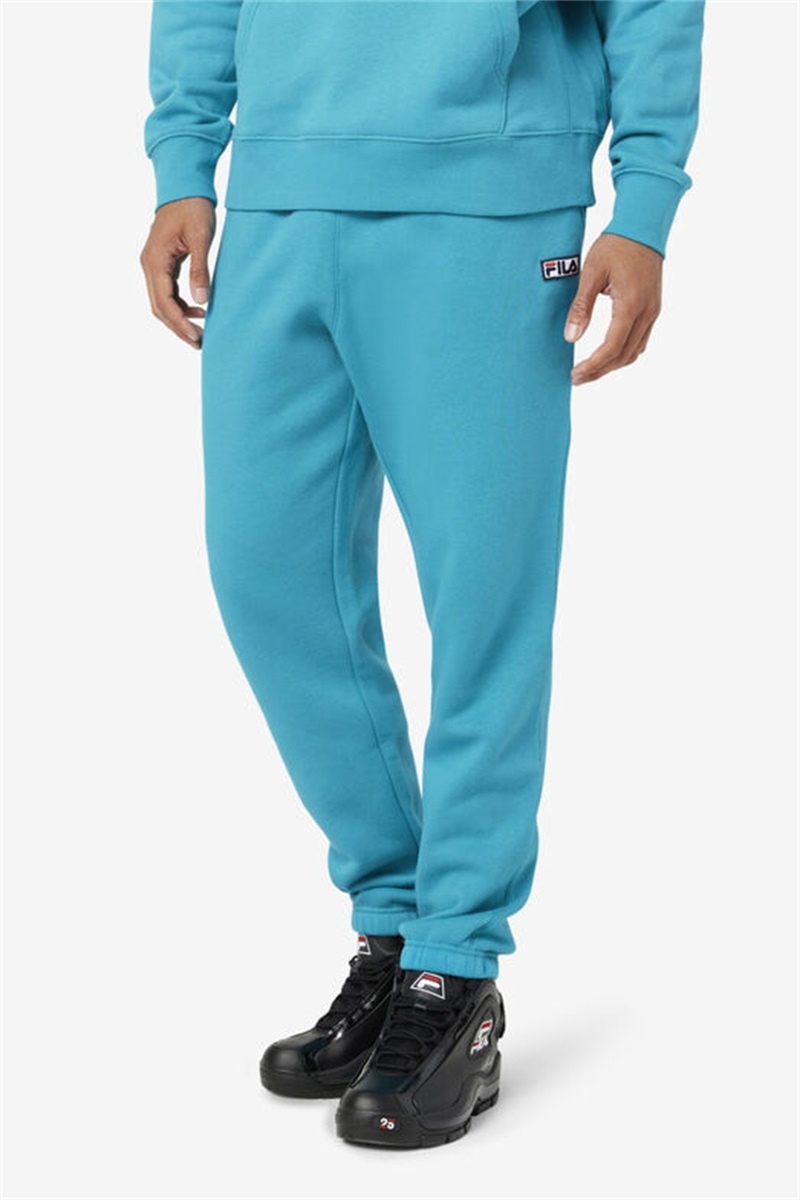 Turquoise Men's Fila Garin Joggers | Saudi Arabia-283465