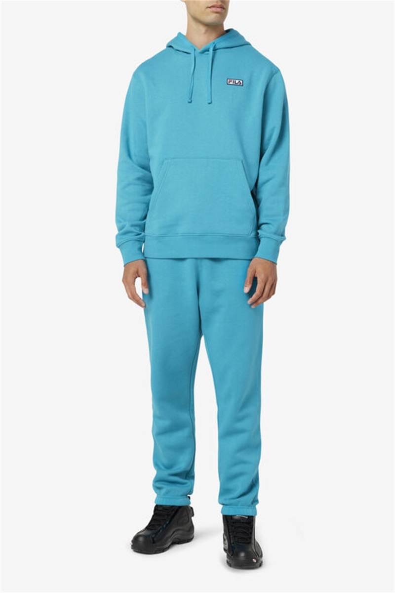 Turquoise Men's Fila Garin Joggers | Saudi Arabia-283465