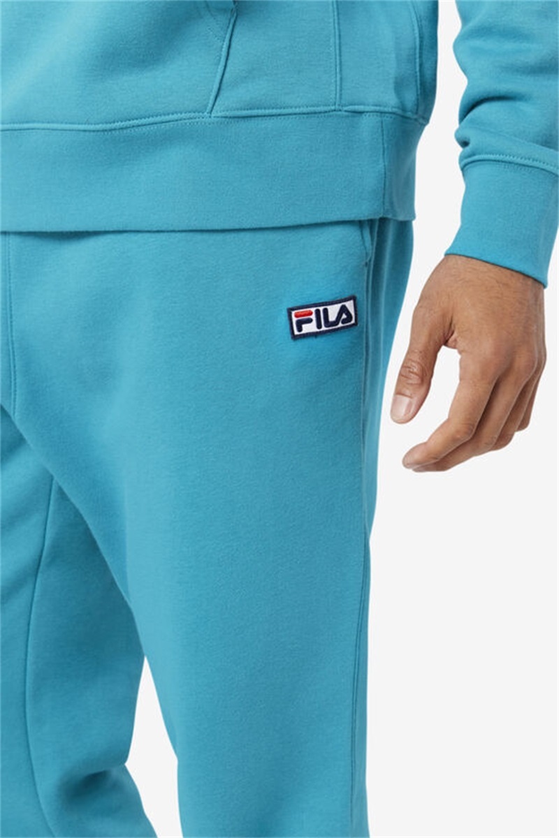 Turquoise Men's Fila Garin Joggers | Saudi Arabia-283465