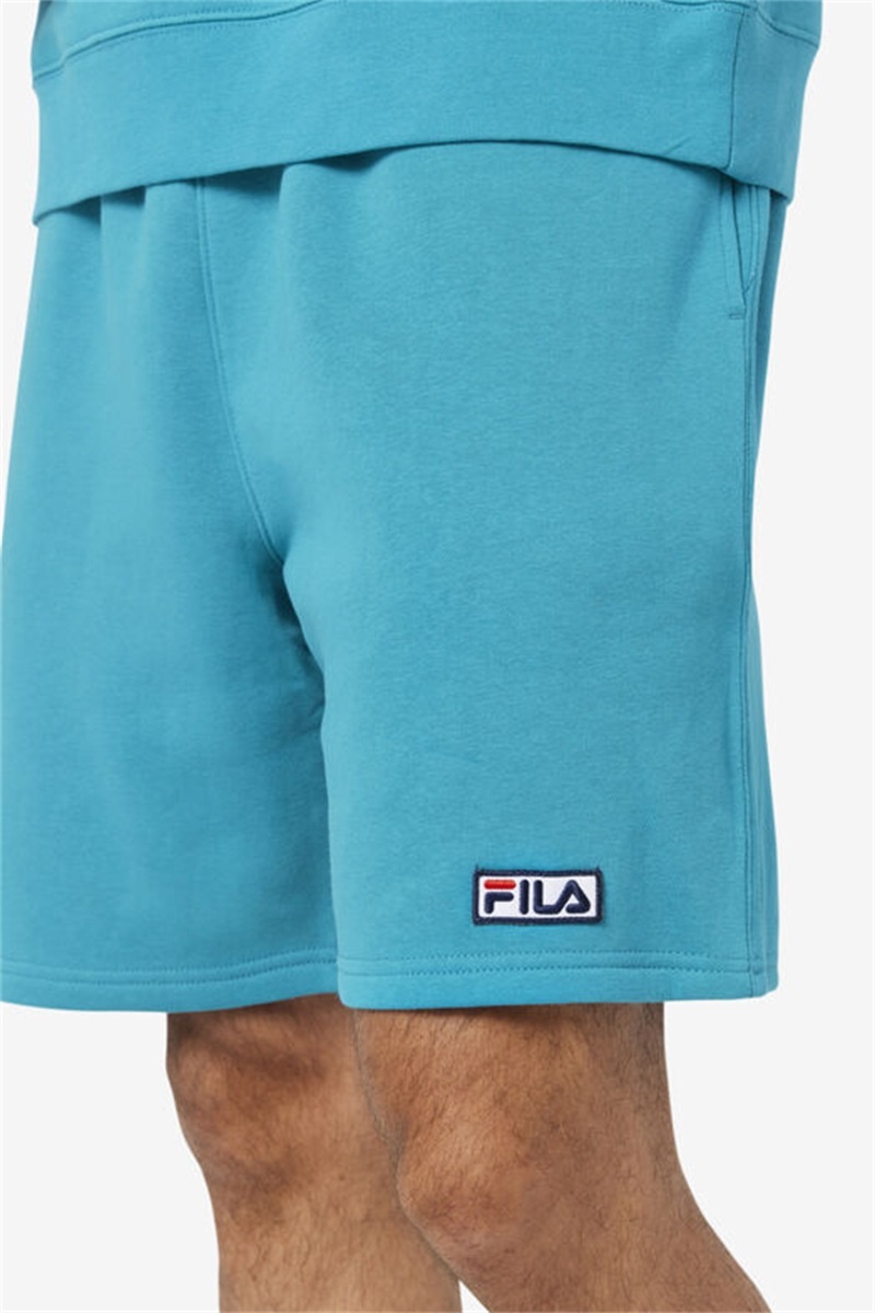 Turquoise Men's Fila Kylan Shorts | Saudi Arabia-561387