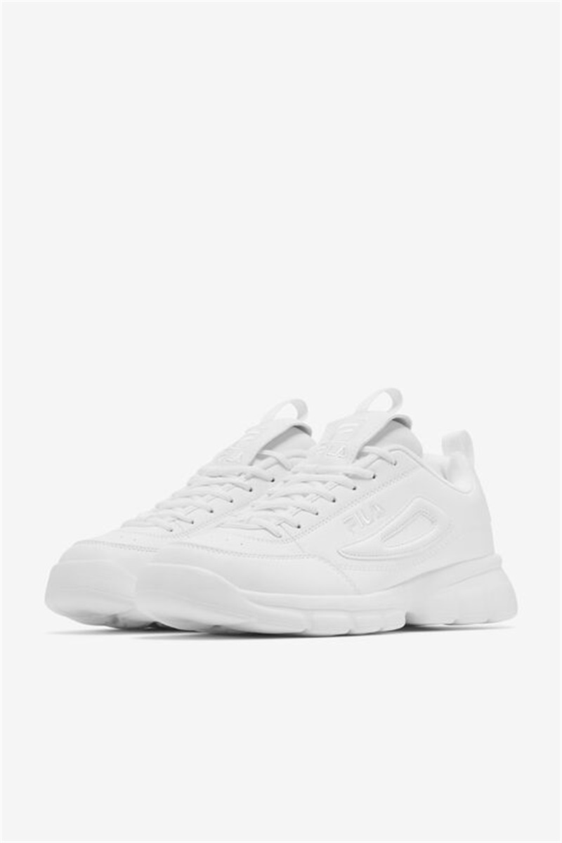 White Men's Fila Disruptor Se Sneakers | Saudi Arabia-052493