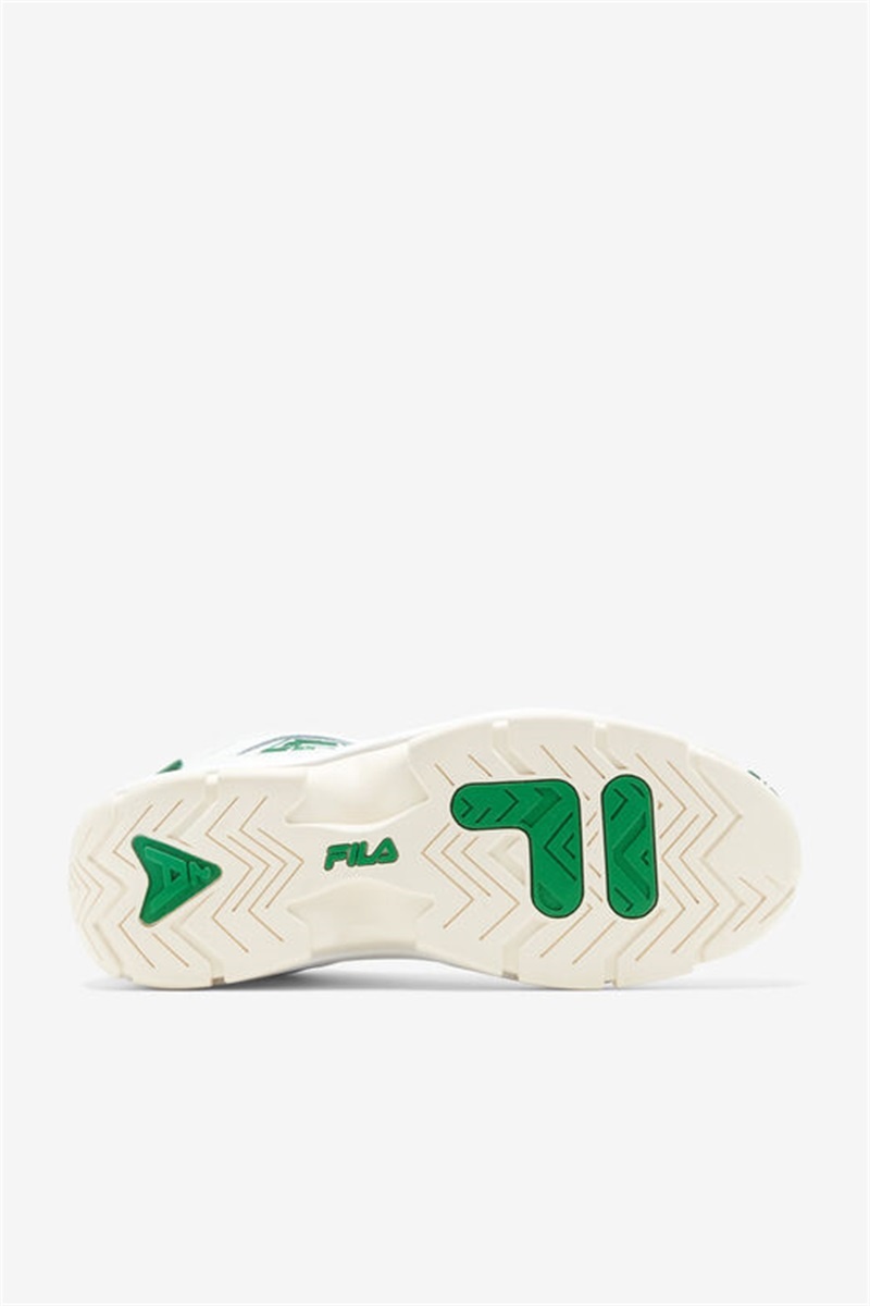 White Men's Fila Grant Hill 2 Woven Sneakers | Saudi Arabia-934150