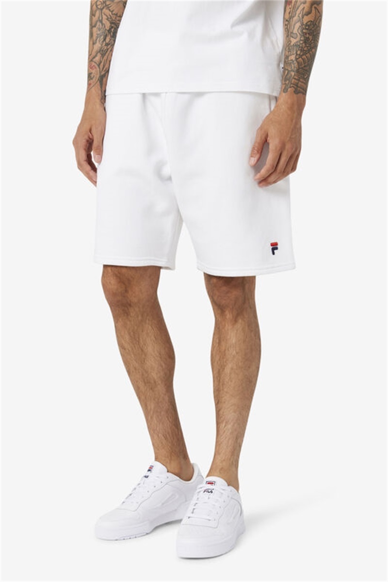 White Men's Fila Kasta Shorts | Saudi Arabia-793264