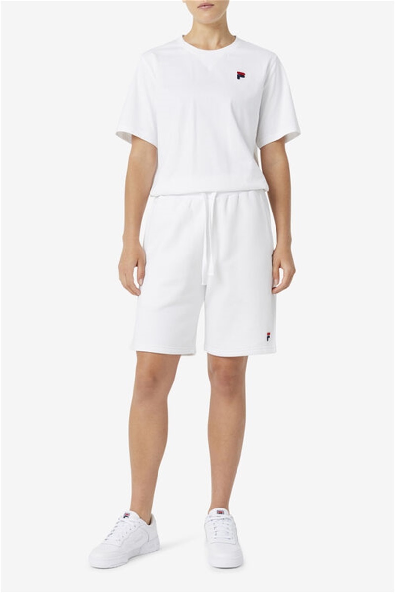 White Men's Fila Kasta Shorts | Saudi Arabia-793264