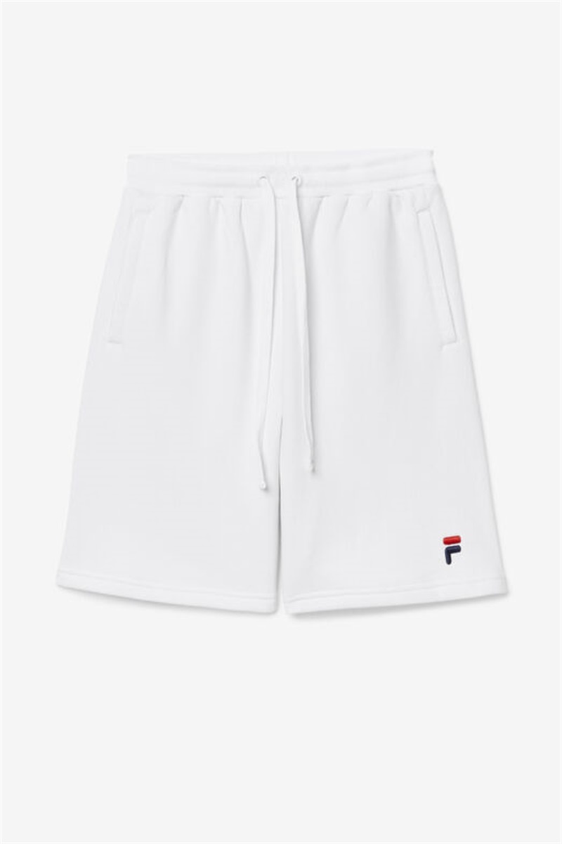 White Men\'s Fila Kasta Shorts | Saudi Arabia-793264