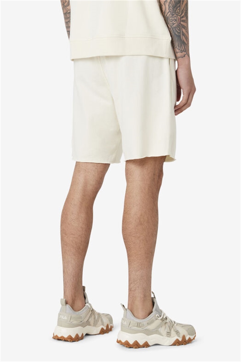 White Men's Fila Keaton Shorts | Saudi Arabia-586213