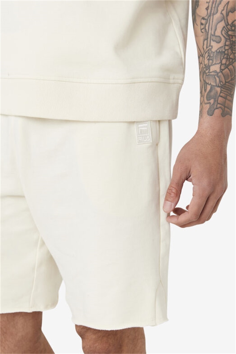 White Men's Fila Keaton Shorts | Saudi Arabia-586213