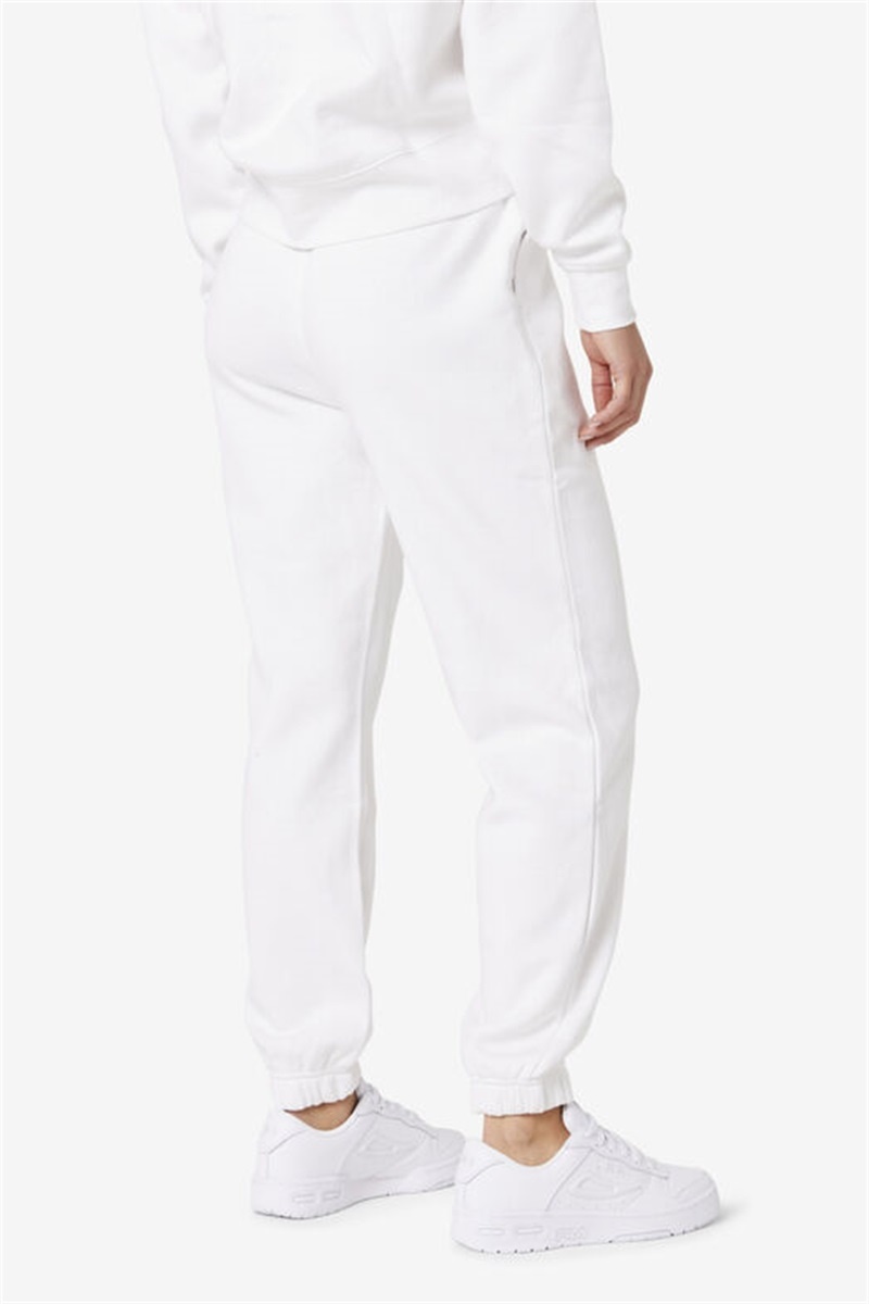 White Men's Fila Lassie Joggers | Saudi Arabia-785409