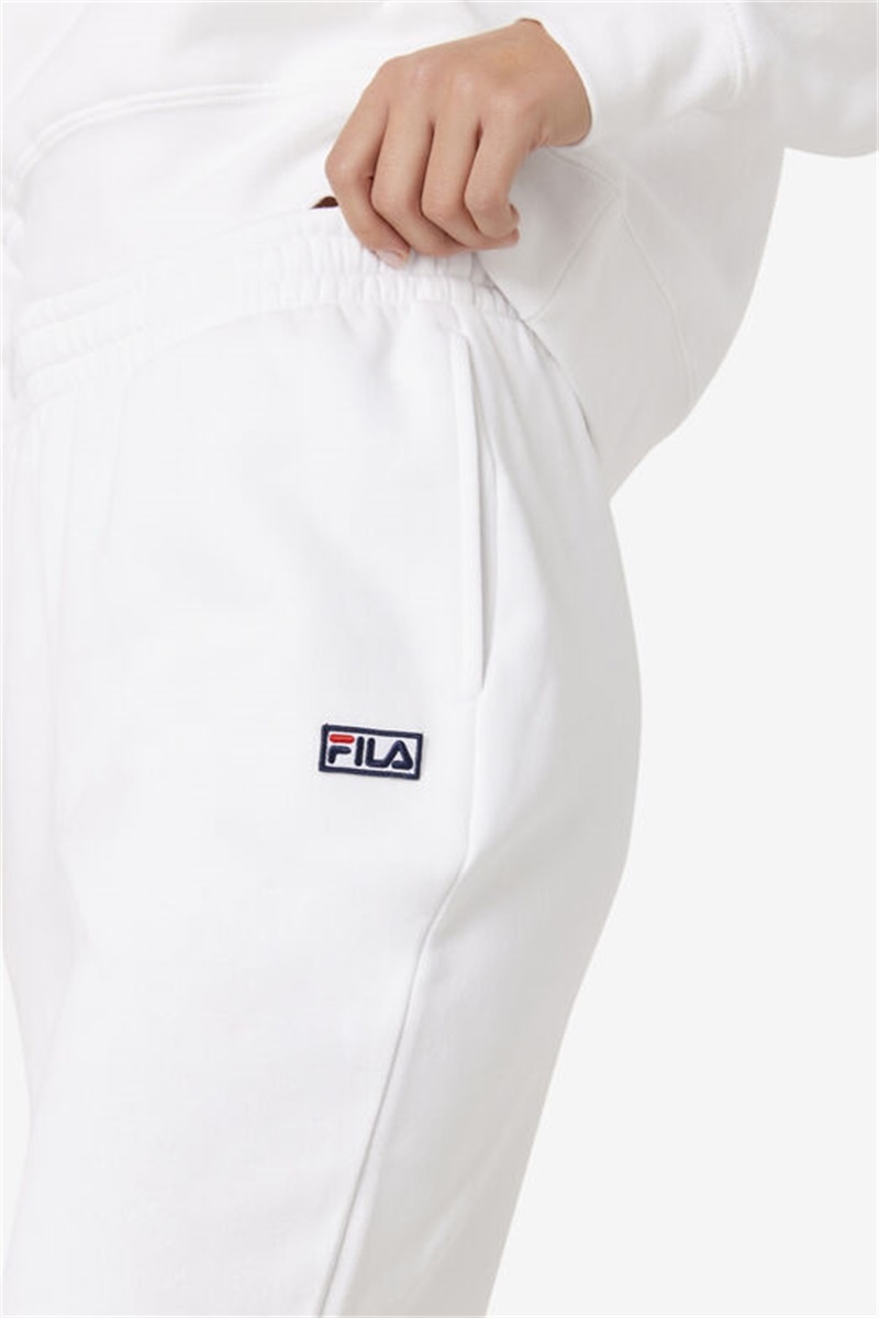 White Men's Fila Lassie Joggers | Saudi Arabia-785409