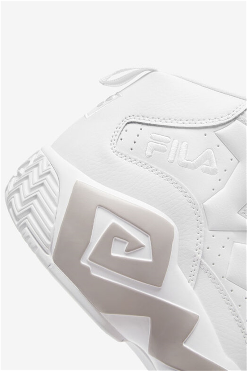 White Men's Fila MB Sneakers | Saudi Arabia-986237