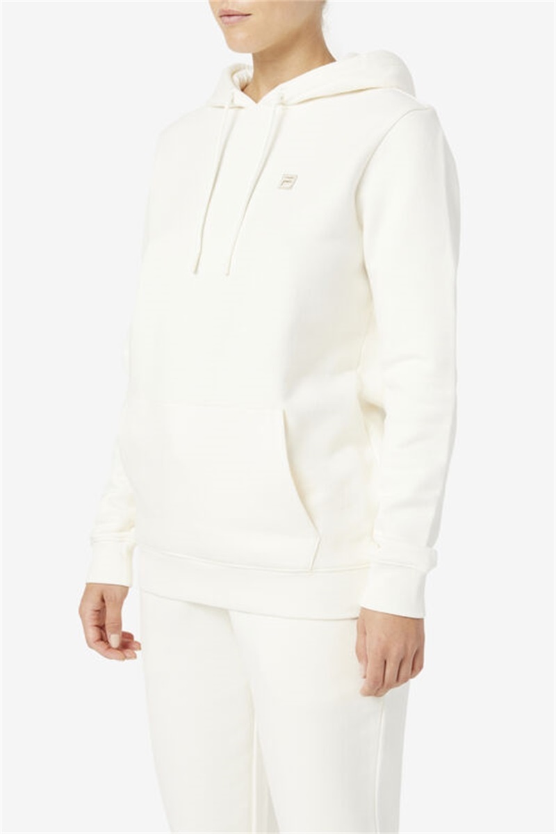 White Women's Fila Lylah Hoodie | Saudi Arabia-348509