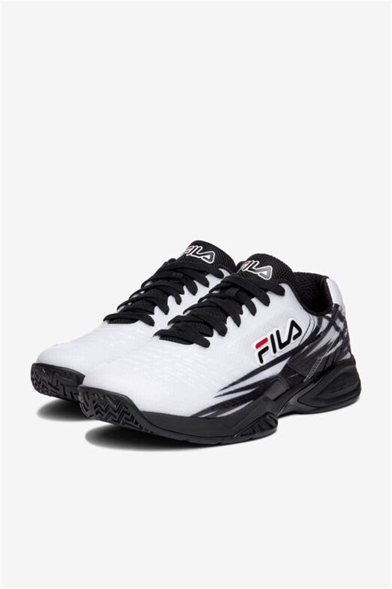 White / Black Men's Fila Axilus 2 Energized Tennis Shoes | Saudi Arabia-890465