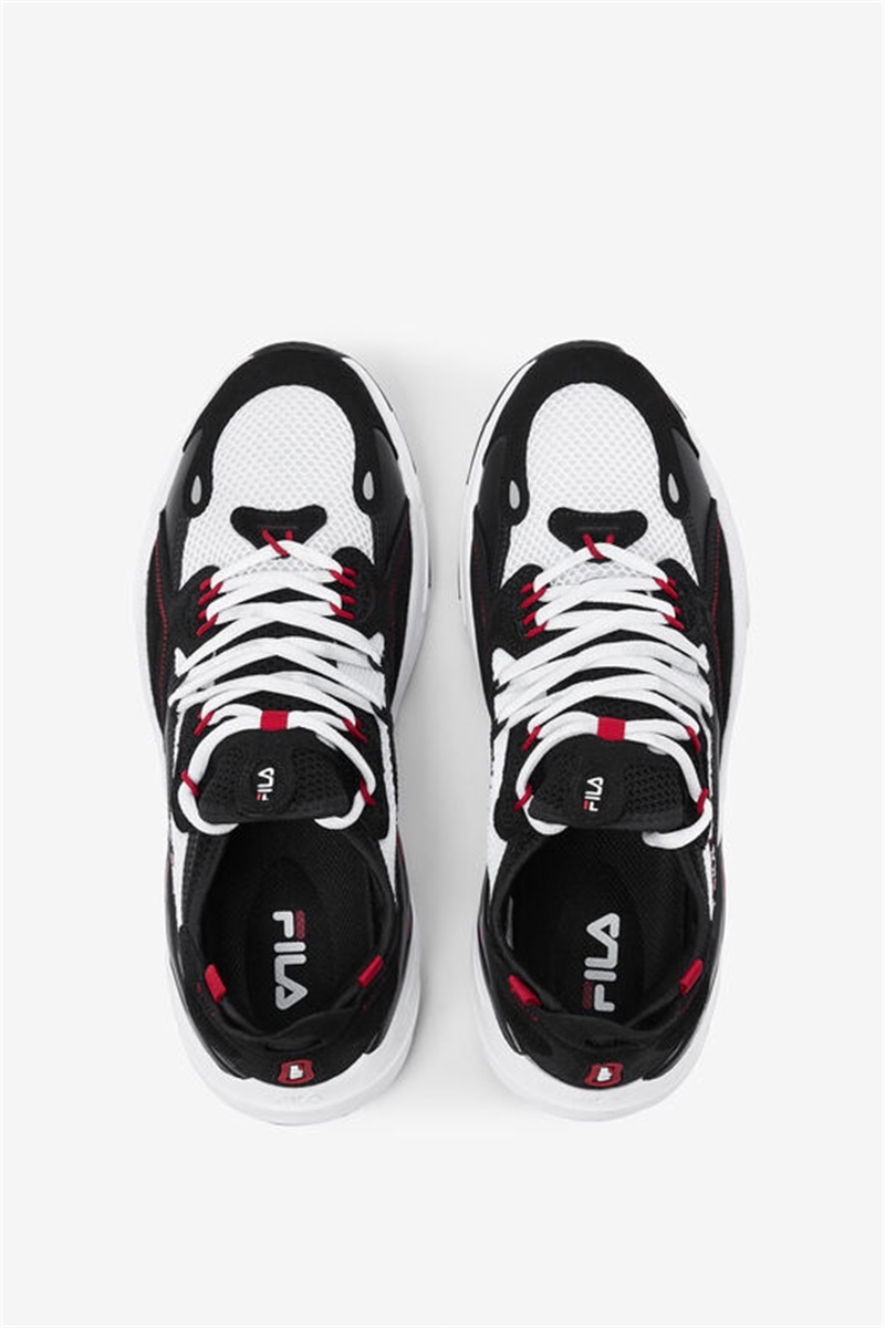 White / Black / Red Men's Fila Ray Tracer Evo 2 Shoes | Saudi Arabia-530719