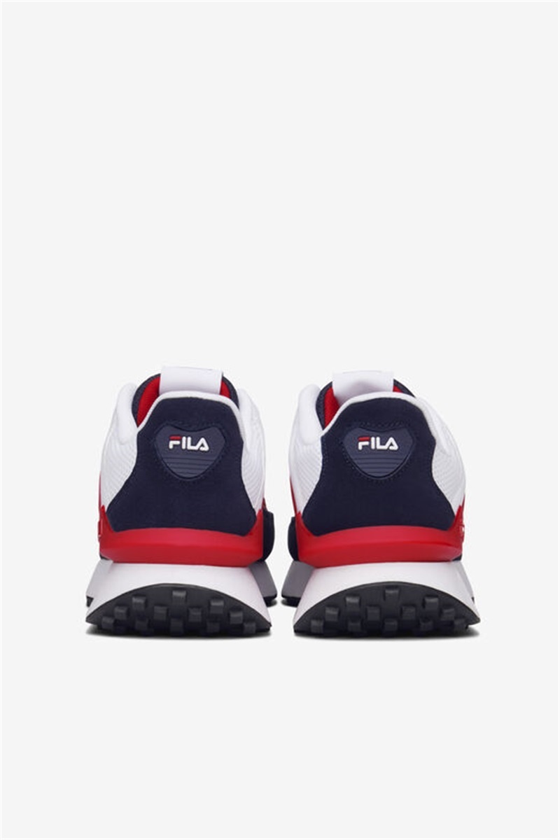 White / Navy / Red Men's Fila N-Gen Skyway Sneakers | Saudi Arabia-695812