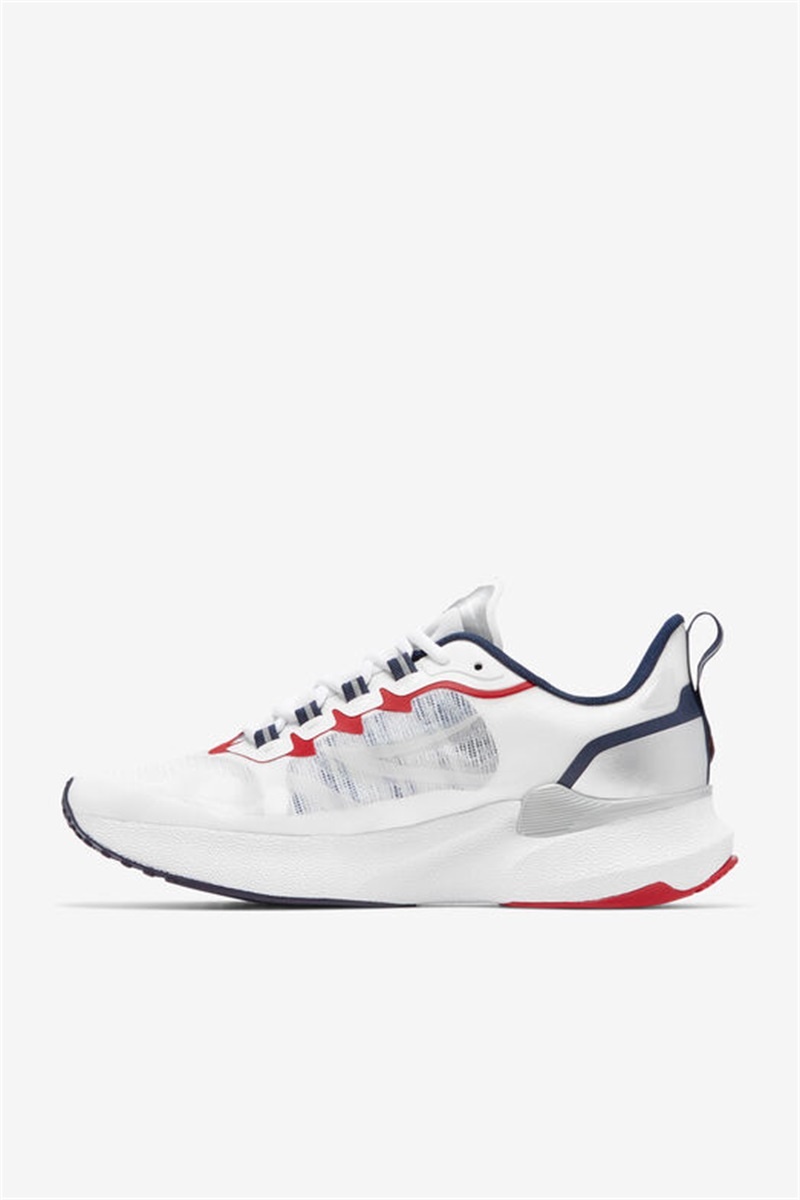 White / Navy / Red Women's Fila Tactik 5 Impulse Sneakers | Saudi Arabia-984237