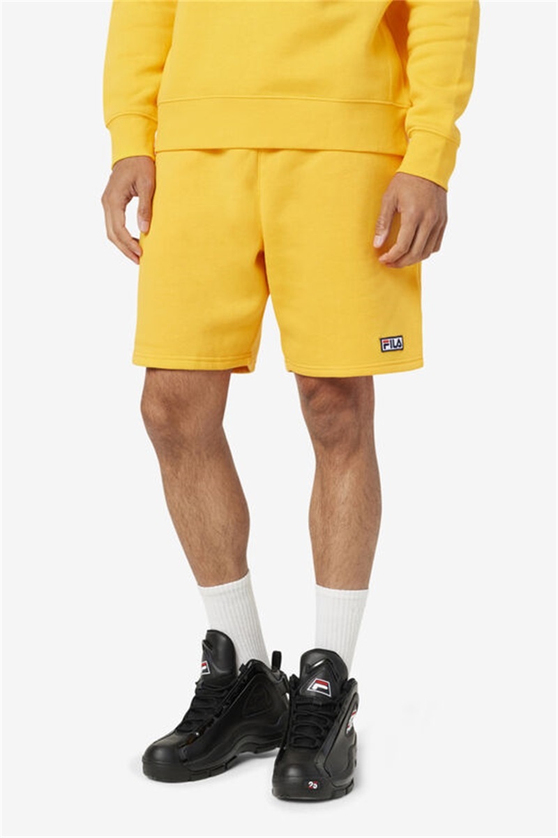 Yellow Men's Fila Kylan Shorts | Saudi Arabia-946128