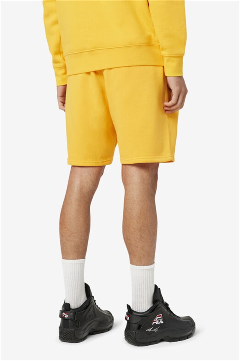 Yellow Men's Fila Kylan Shorts | Saudi Arabia-946128