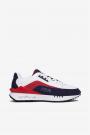 White / Navy / Red